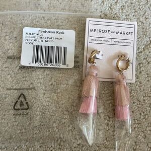 Tassel drop earrings